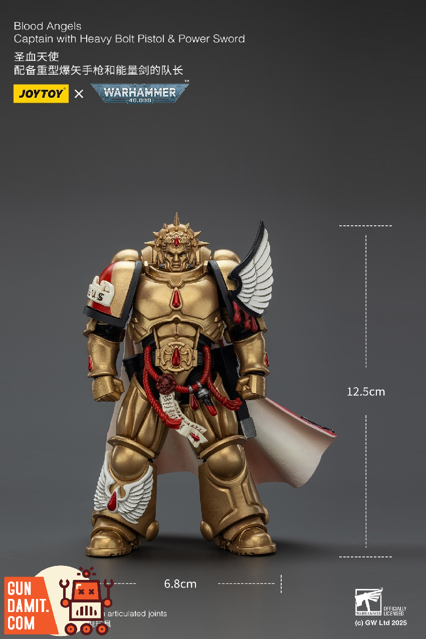 JoyToy Blood Angels Captain JT01796 view 25 JoyToy Blood Angels Captain JT01796 view 25