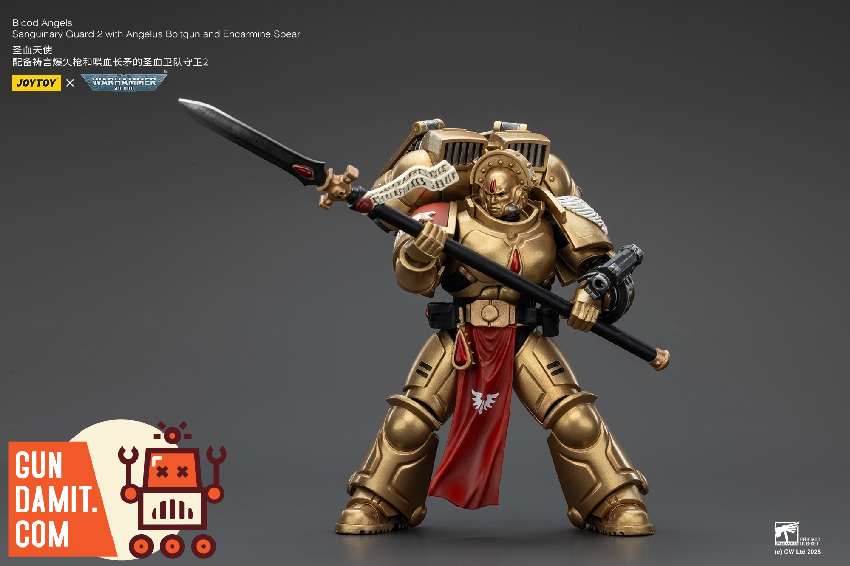 JoyToy JT01857 1/18 Warhammer 40K Blood Angels Sanguinary Guard 2 20 JoyToy JT01857 1/18 Warhammer 40K Blood Angels Sanguinary Guard 2 view 20