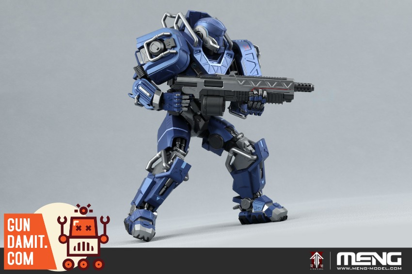 MENG Model 1/9 MECHA-012 Ling Cage MU-2 City Defender 2 MENG Model 1/9 MECHA-012 Ling Cage MU-2 City Defender view 2