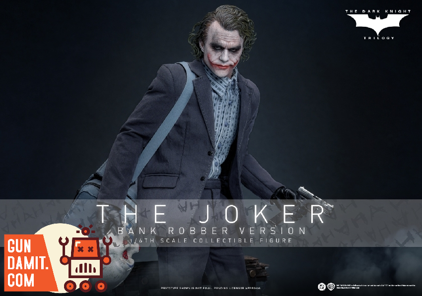 Hot Toys 1/6 DX50 Dark Knight Trilogy Joker Bank Robber 1 Hot Toys 1/6 DX50 Dark Knight Trilogy Joker Bank Robber view 1