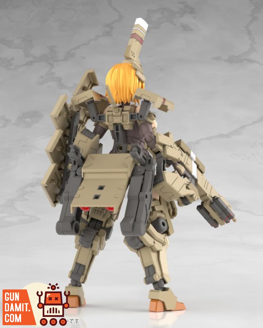 Kotobukiya FG124 Kagutsuchi-Ko 2 Kotobukiya FG124 FAG Mecha Girls Kagutsuchi-Ko model kit view 2