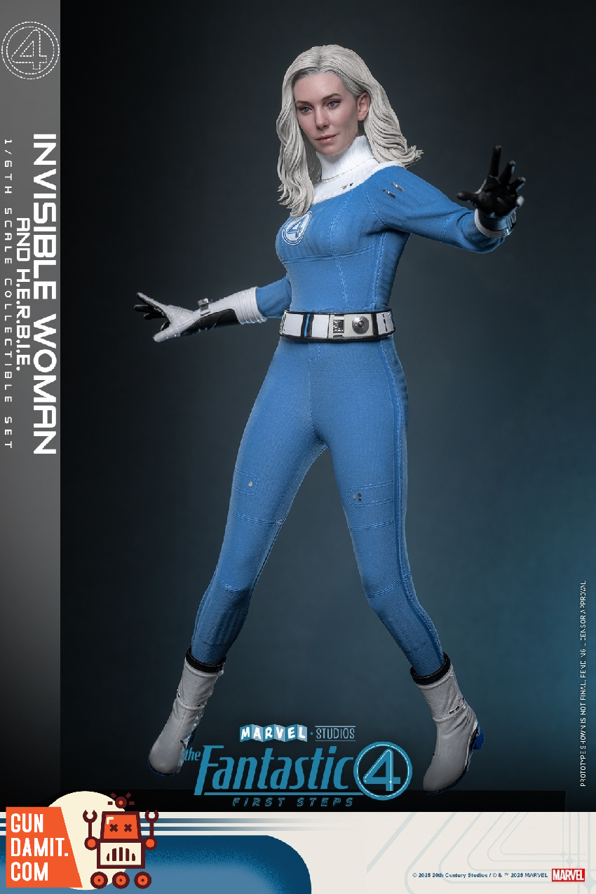 Hot Toys 1/6 MMS824 Fantastic Four First Steps Invisible Woman 14 Hot Toys 1/6 MMS824 Fantastic Four First Steps Invisible Woman view 14