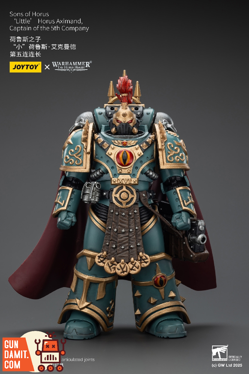 JoyToy JT01833 1/18 Warhammer 40K Sons of Horus Little Horus Aximand 15 JoyToy JT01833 1/18 Warhammer 40K Sons of Horus Little Horus Aximand view 15