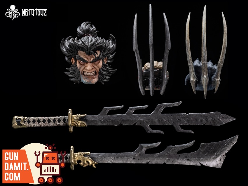Mety Toyz Adventurer Series Western Camp Ghost Face Shura Takigawa Head Sculpt Accessories Mety Toyz Adventurer Series Western Camp Ghost Face Shura Takigawa Head Sculpt Accessories