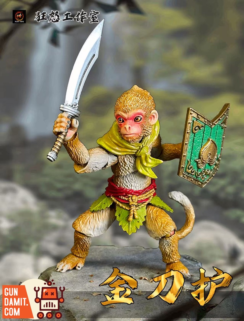 Fury Toys Golden Monkey WF Limited close-up face Fury Toys Golden Monkey WF Limited close-up face