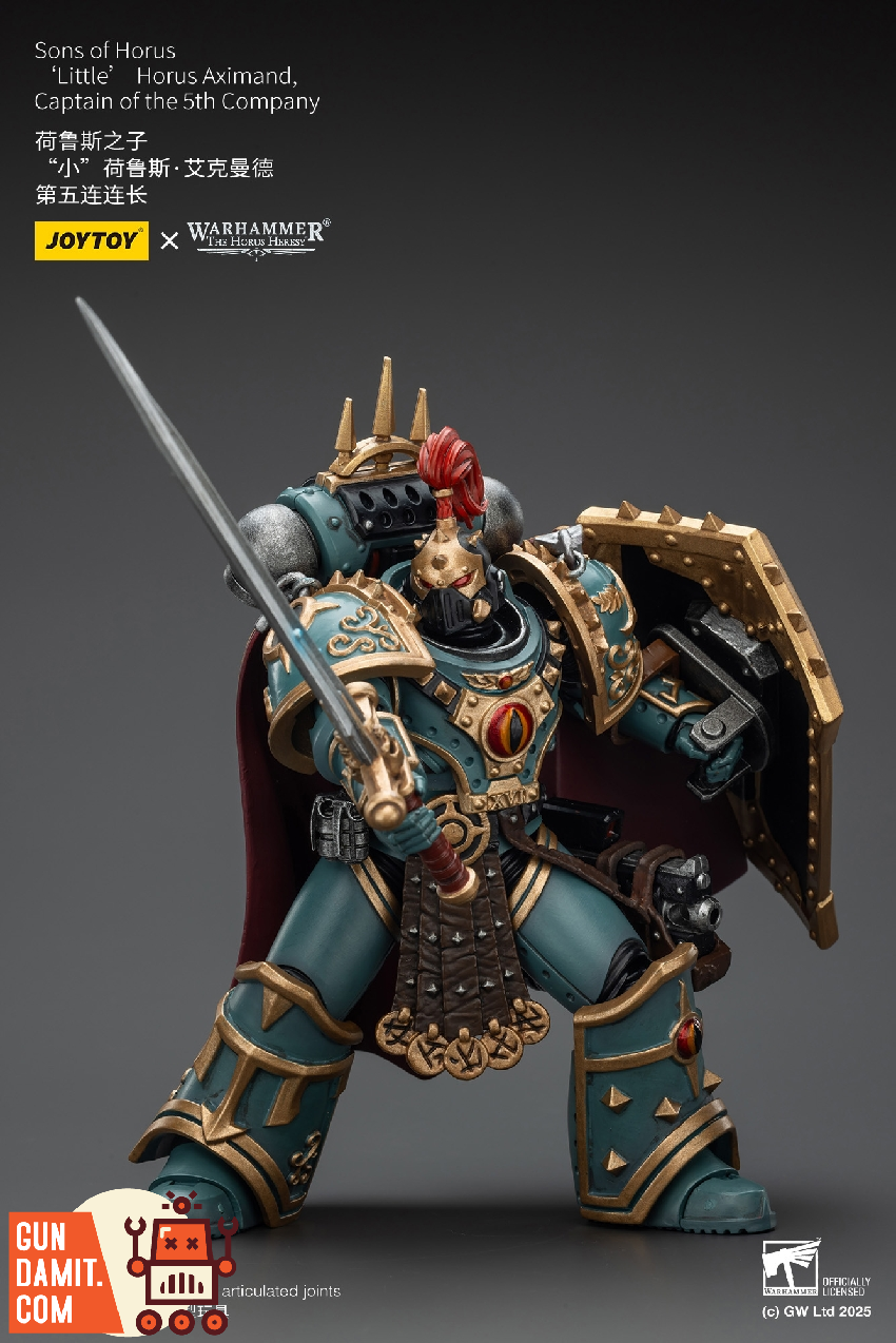 JoyToy JT01833 1/18 Warhammer 40K Sons of Horus Little Horus Aximand 20 JoyToy JT01833 1/18 Warhammer 40K Sons of Horus Little Horus Aximand view 20