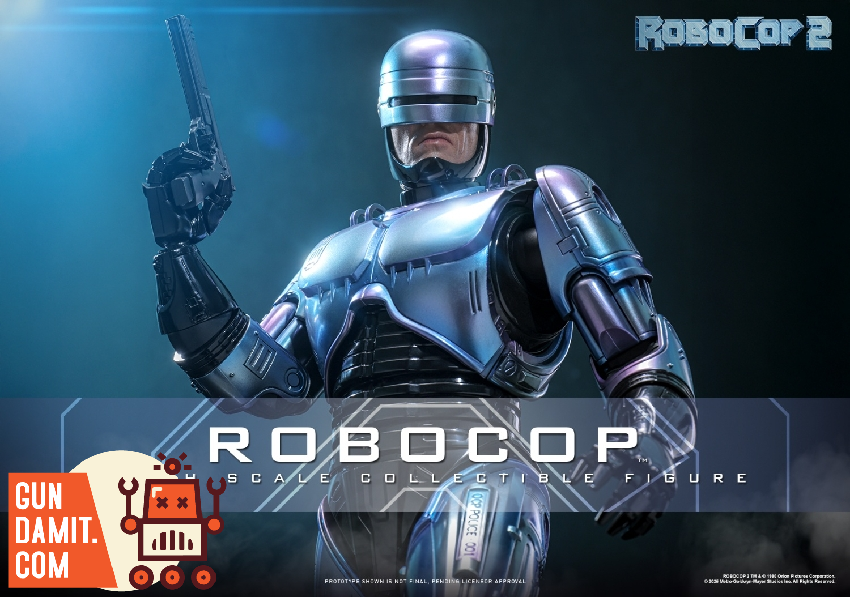 Hot Toys 1/6 MMS827D74B1 RoboCop 2 RoboCop 4 Hot Toys 1/6 MMS827D74B1 RoboCop 2 RoboCop view 4