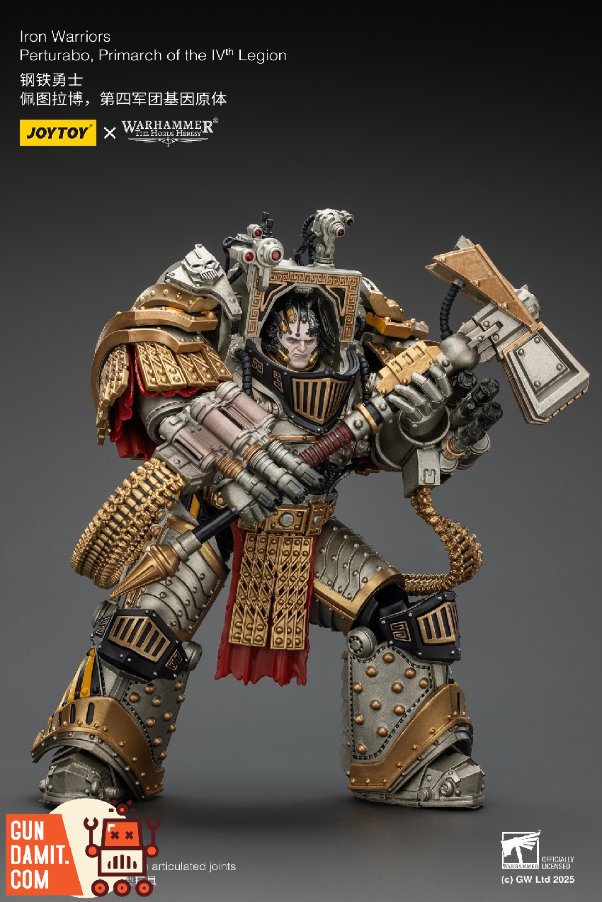 JoyToy JT01819 Iron Warriors Perturabo view 23 JoyToy JT01819 Iron Warriors Perturabo view 23