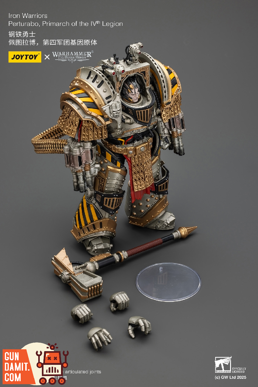 JoyToy JT01819 Iron Warriors Perturabo view 27 JoyToy JT01819 Iron Warriors Perturabo view 27