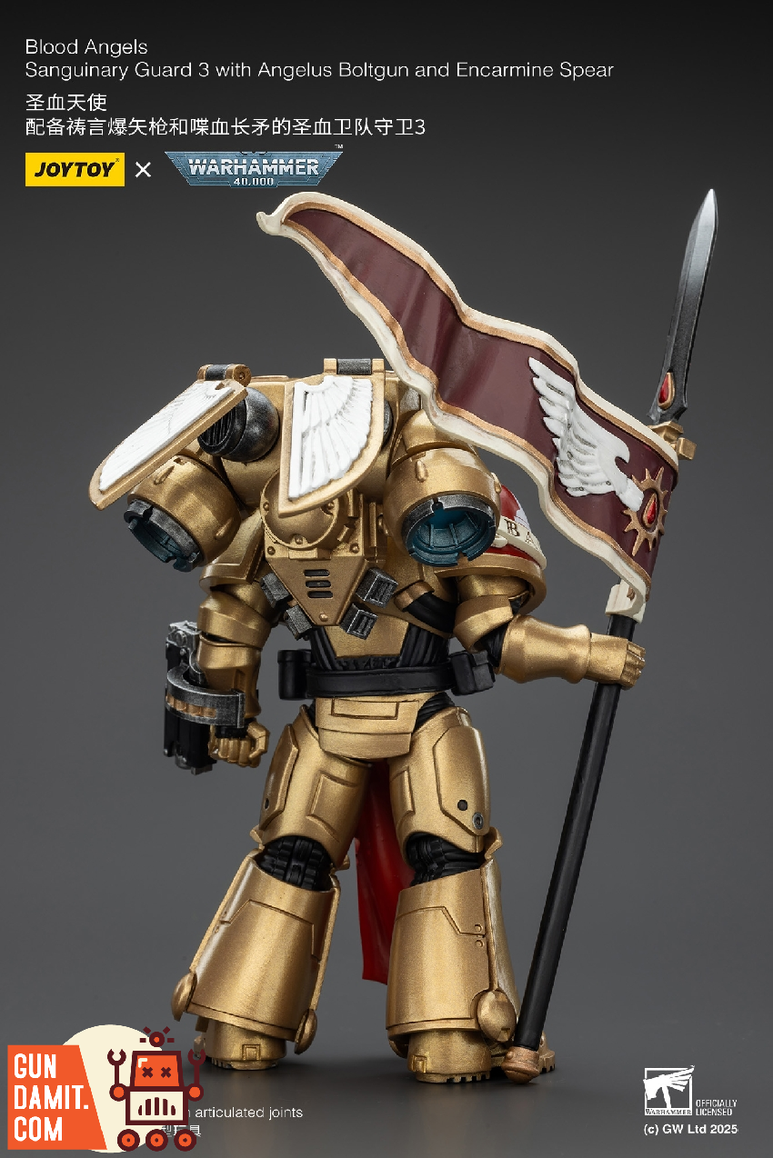 JoyToy JT01864 1/18 Warhammer 40K Blood Angels Sanguinary Guard 3 18 JoyToy JT01864 1/18 Warhammer 40K Blood Angels Sanguinary Guard 3 view 18