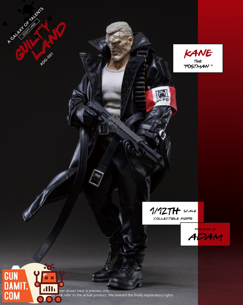 ADAM ADG-001 Guilty Land Kane the Postman 1/12 9 ADAM ADG-001 Guilty Land Kane the Postman 1/12 view 9