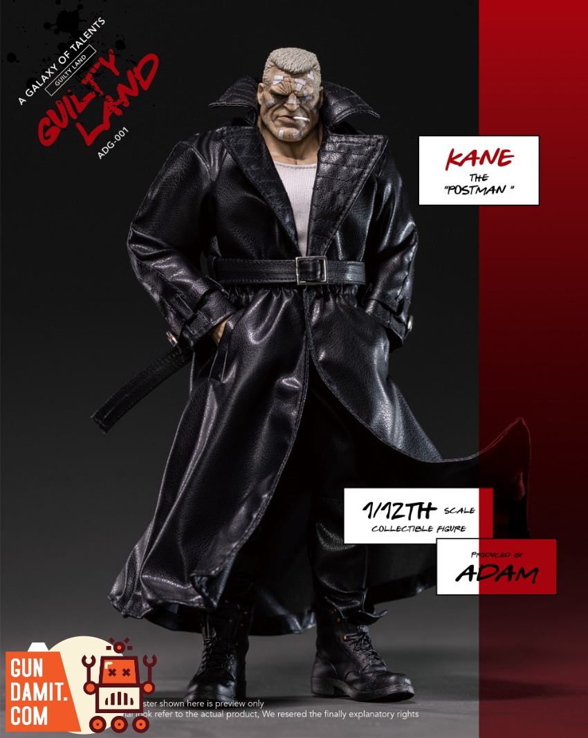 ADAM ADG-001 Guilty Land Kane the Postman 1/12 7 ADAM ADG-001 Guilty Land Kane the Postman 1/12 view 7