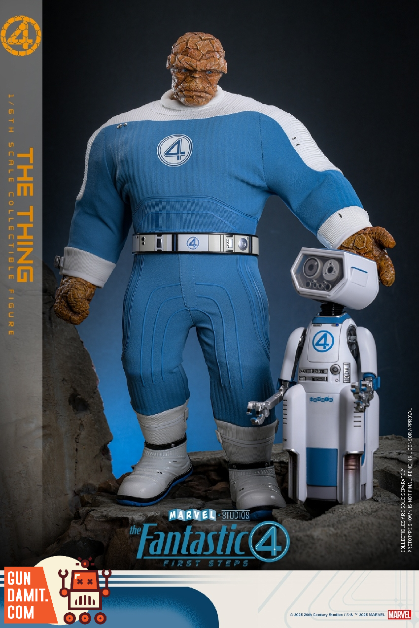 Hot Toys 1/6 MMS813 Fantastic Four First Steps The Thing 14 Hot Toys 1/6 MMS813 Fantastic Four First Steps The Thing view 14