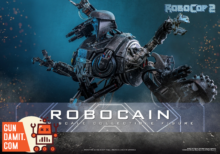 Hot Toys 1/6 MMS828D75B1 RoboCop 2 Robo Cain 7 Hot Toys 1/6 MMS828D75B1 RoboCop 2 Robo Cain view 7