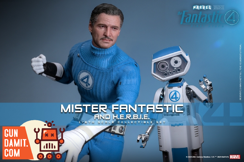 Hot Toys 1/6 MMS822 Fantastic Four First Steps Mister Fantastic 2 Hot Toys 1/6 MMS822 Fantastic Four First Steps Mister Fantastic view 2