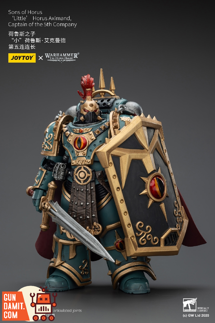 JoyToy JT01833 1/18 Warhammer 40K Sons of Horus Little Horus Aximand 17 JoyToy JT01833 1/18 Warhammer 40K Sons of Horus Little Horus Aximand view 17
