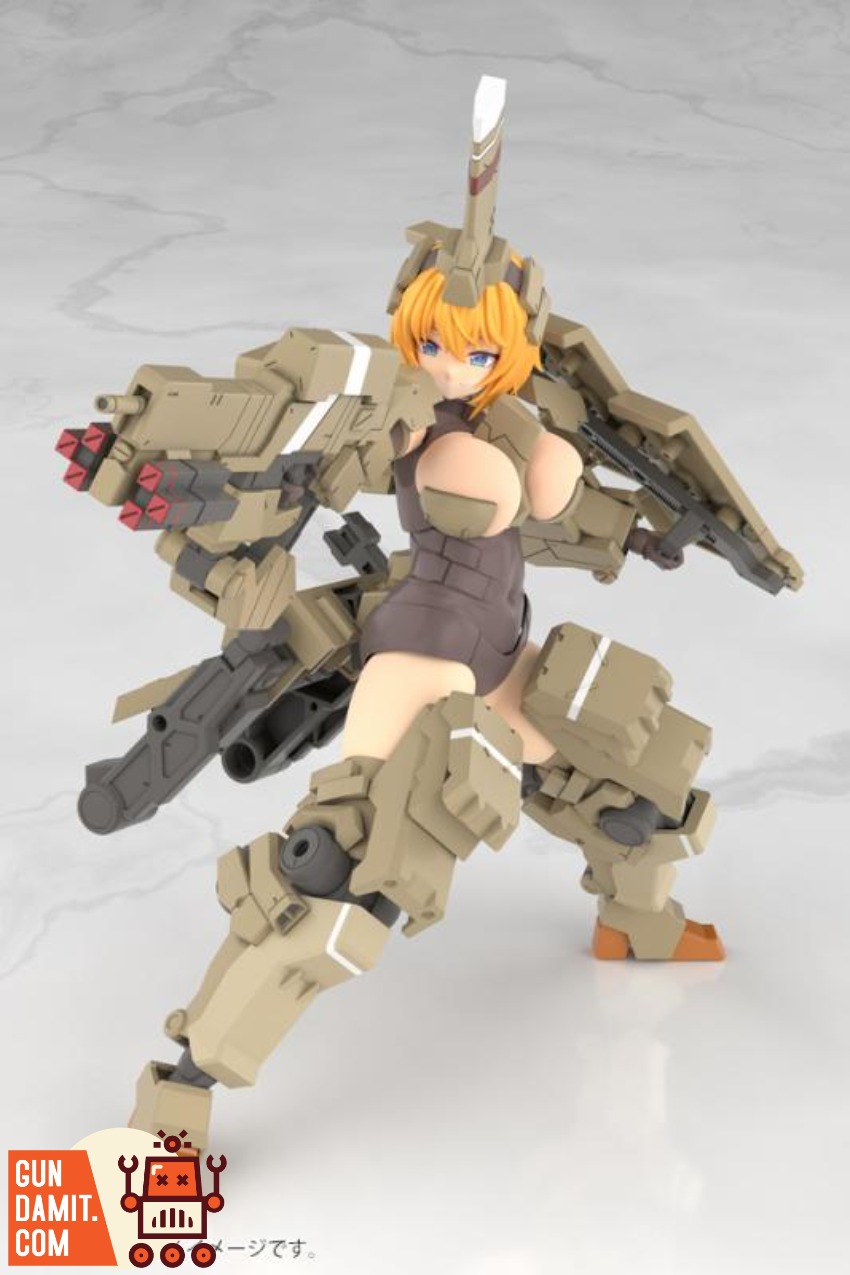 Kotobukiya FG124 Kagutsuchi-Ko 4 Kotobukiya FG124 FAG Mecha Girls Kagutsuchi-Ko model kit view 4