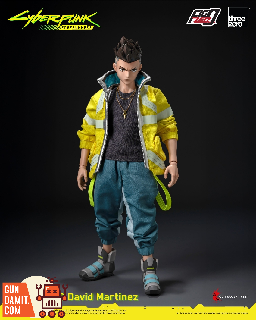 Threezero David Martinez Edgerunners 3 Threezero 1/6 3Z0599 Cyberpunk Edgerunners David Martinez FigZero view 3