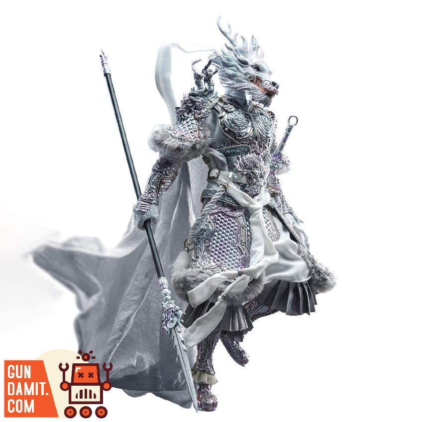 303TOYS 1/6 YC002 The Twelve Zodiac White Dragon King Standard Version 303TOYS 1/6 YC002 The Twelve Zodiac White Dragon King Standard Version