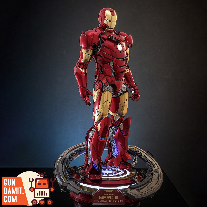 Hot Toys 1/6 MMS825D72 Iron Man Mark 3 Armor Suit Up 13 Hot Toys 1/6 MMS825D72 Iron Man Mark 3 Armor Suit Up view 13