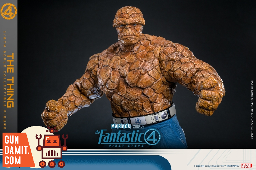 Hot Toys 1/6 MMS813 Fantastic Four First Steps The Thing 3 Hot Toys 1/6 MMS813 Fantastic Four First Steps The Thing view 3