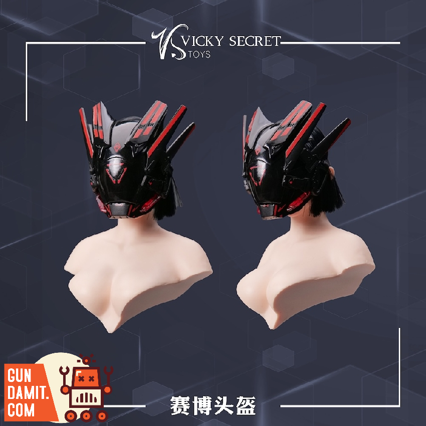 VSTOYS 25XG115A Cyber Helmet Female Version 1/6 4 VSTOYS 25XG115A Cyber Helmet Female Version 1/6 view 4