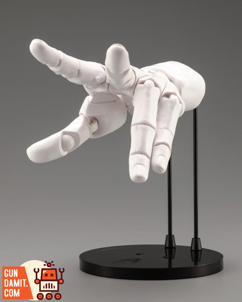 Kotobukiya AT030 Artist Support Item Left Hand White 6 Kotobukiya AT030 Artist Support Item Left Hand White view 6