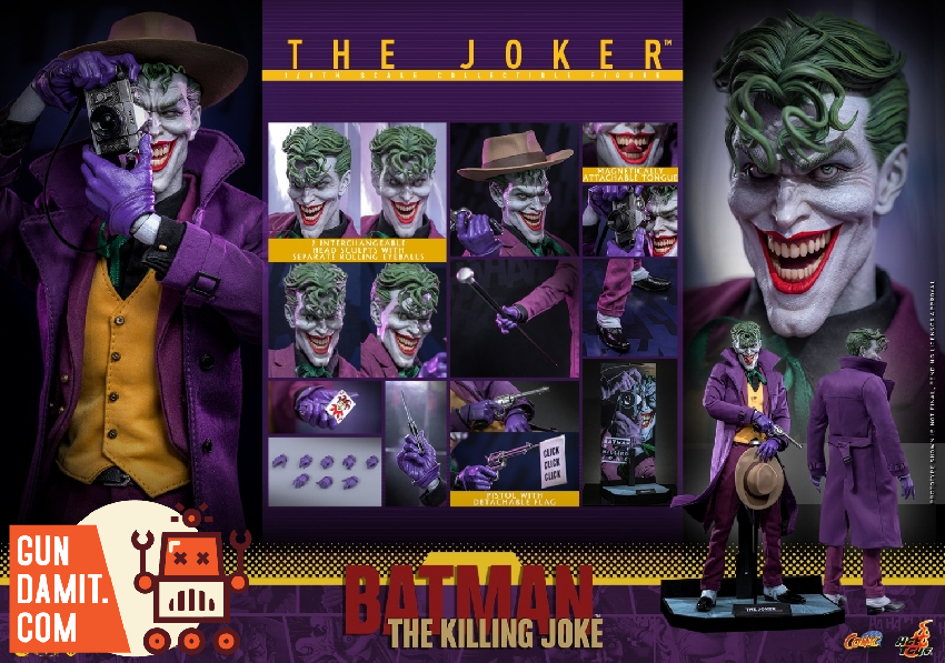Hot Toys 1/6 CMS028 DC Batman Killing Joke Joker 7 Hot Toys 1/6 CMS028 DC Batman Killing Joke Joker view 7