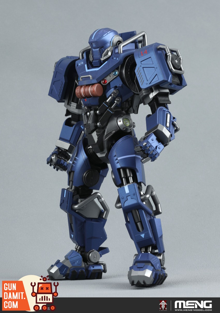 MENG Model 1/9 MECHA-012 Ling Cage MU-2 City Defender 8 MENG Model 1/9 MECHA-012 Ling Cage MU-2 City Defender view 8