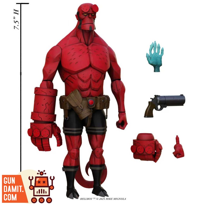 Boss Fight Studio Hellboy 1 Set of 3 Boss Fight Studio Hellboy 1 Set of 3