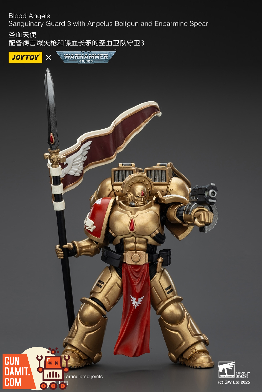 JoyToy JT01864 1/18 Warhammer 40K Blood Angels Sanguinary Guard 3 19 JoyToy JT01864 1/18 Warhammer 40K Blood Angels Sanguinary Guard 3 view 19