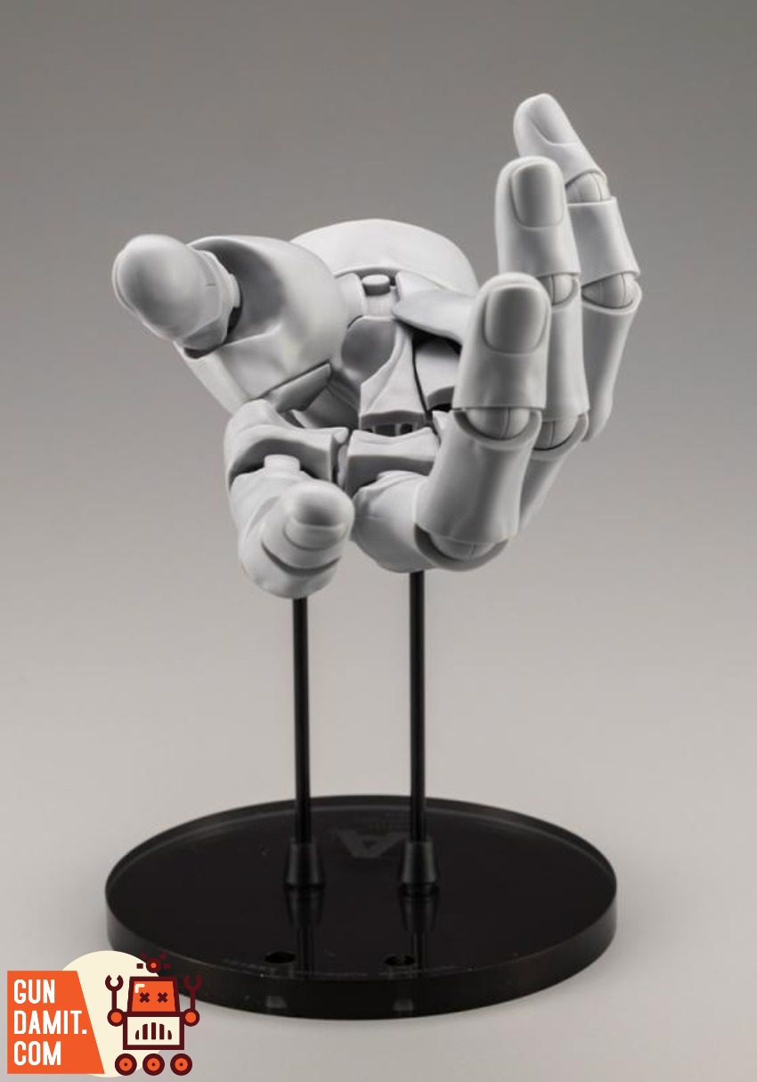 Kotobukiya AT029 Artist Support Item Left Hand Grey 9 Kotobukiya AT029 Artist Support Item Left Hand Grey view 9