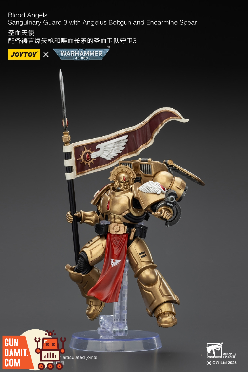 JoyToy JT01864 1/18 Warhammer 40K Blood Angels Sanguinary Guard 3 22 JoyToy JT01864 1/18 Warhammer 40K Blood Angels Sanguinary Guard 3 view 22