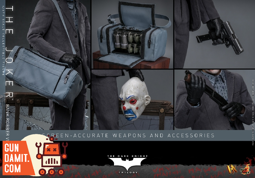 Hot Toys 1/6 DX50 Dark Knight Trilogy Joker Bank Robber 6 Hot Toys 1/6 DX50 Dark Knight Trilogy Joker Bank Robber view 6