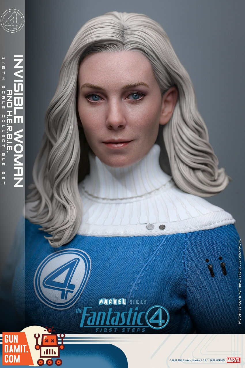 Hot Toys 1/6 MMS824 Fantastic Four First Steps Invisible Woman 13 Hot Toys 1/6 MMS824 Fantastic Four First Steps Invisible Woman view 13