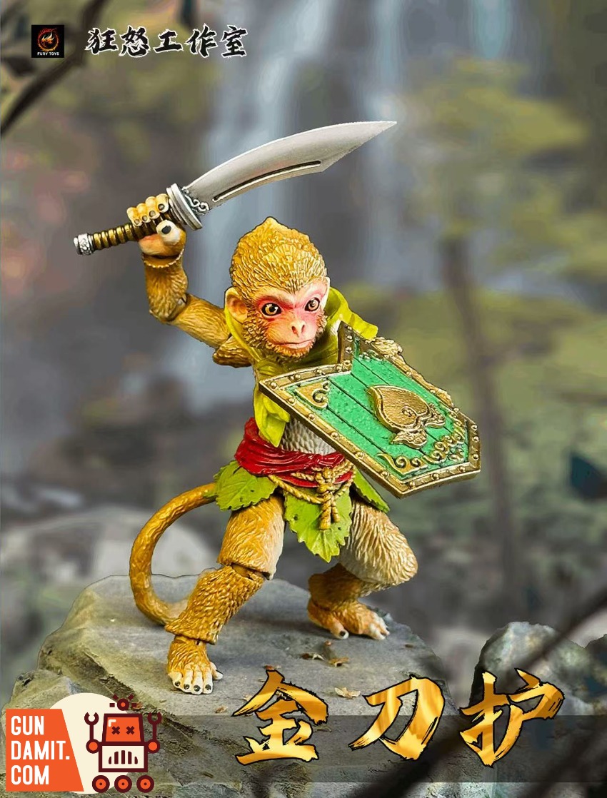 Fury Toys Golden Monkey WF Limited side view Fury Toys Golden Monkey WF Limited side view