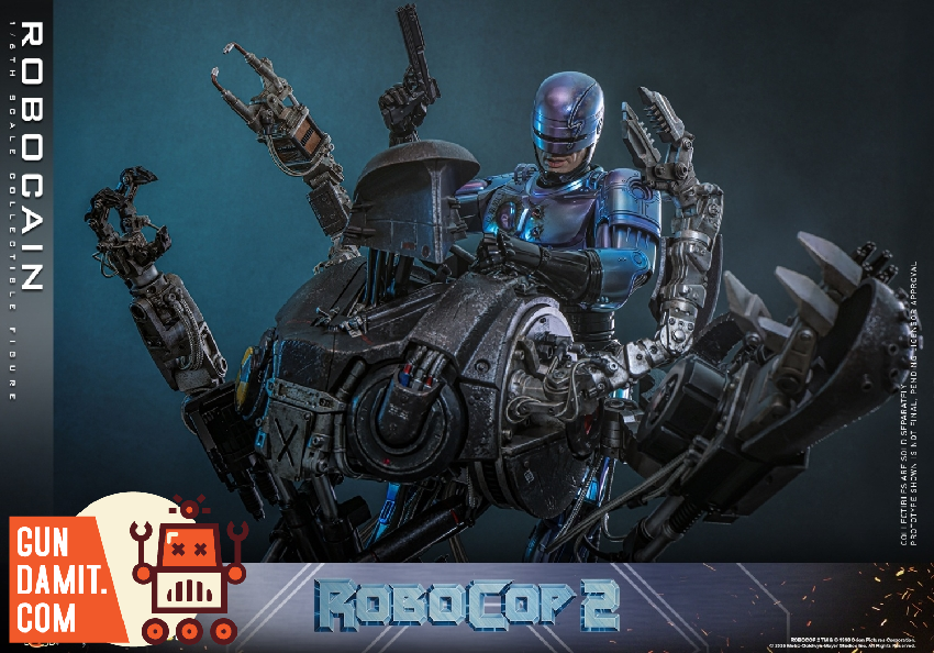 Hot Toys 1/6 MMS828D75B1 RoboCop 2 Robo Cain 5 Hot Toys 1/6 MMS828D75B1 RoboCop 2 Robo Cain view 5