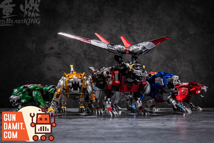 Reborn-01 Voltron GoLion view 4 Reborn-01 Voltron GoLion view 4