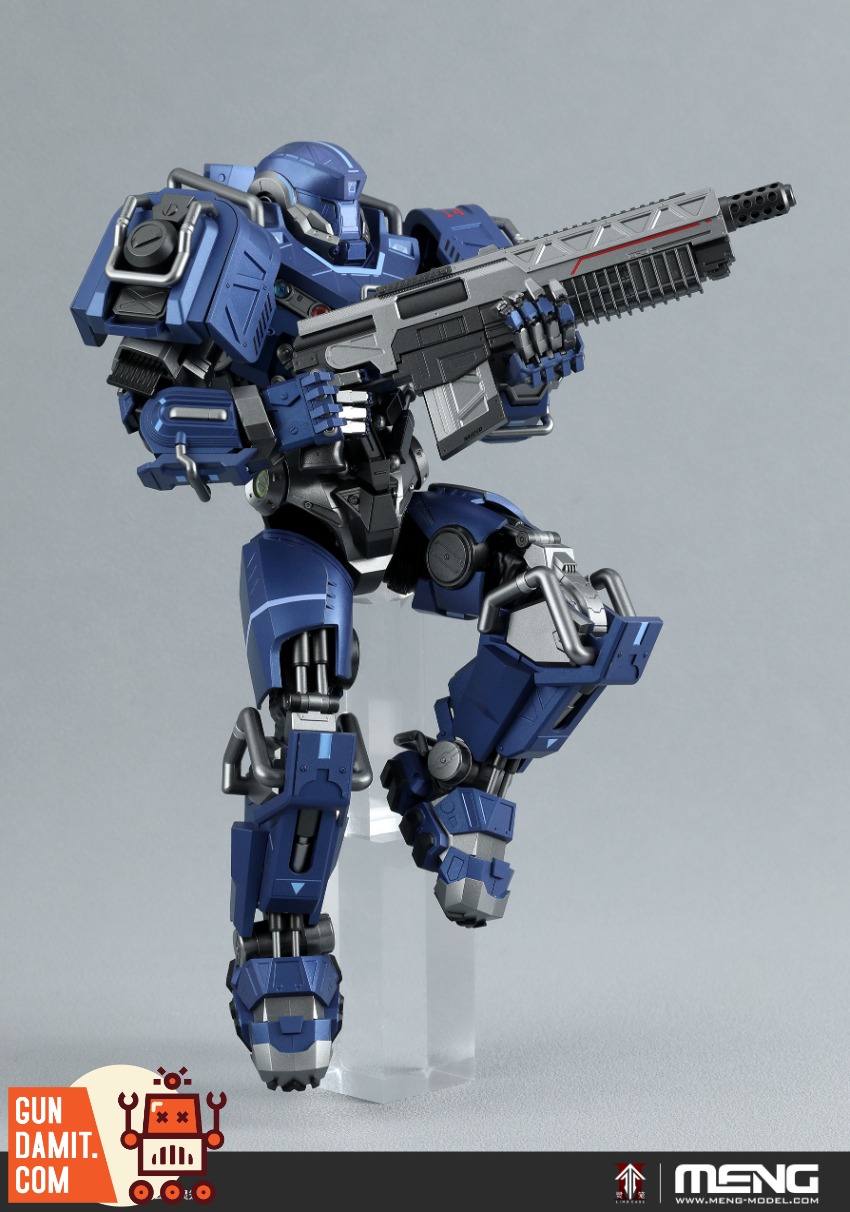 MENG Model 1/9 MECHA-012 Ling Cage MU-2 City Defender 1 MENG Model 1/9 MECHA-012 Ling Cage MU-2 City Defender view 1