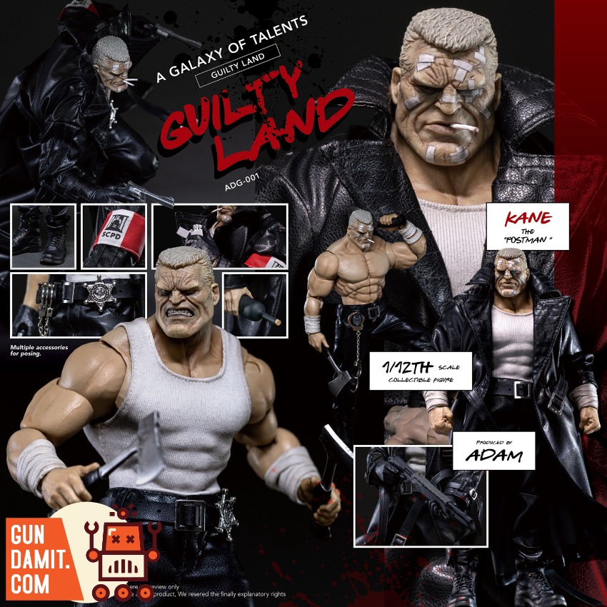 ADAM ADG-001 Guilty Land Kane the Postman 1/12 17 ADAM ADG-001 Guilty Land Kane the Postman 1/12 view 17