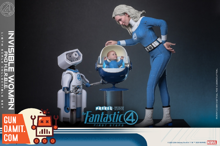 Hot Toys 1/6 MMS824 Fantastic Four First Steps Invisible Woman 3 Hot Toys 1/6 MMS824 Fantastic Four First Steps Invisible Woman view 3