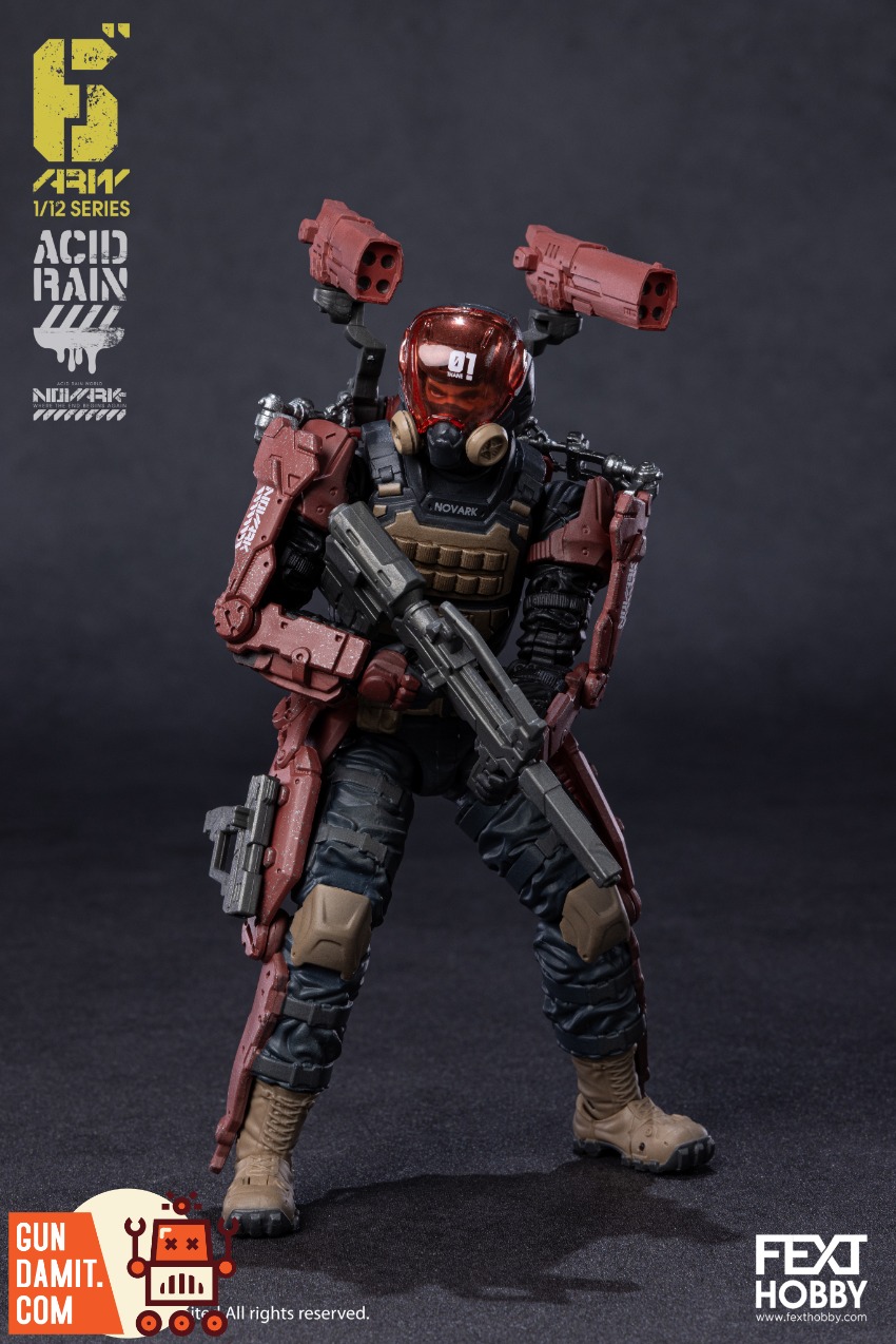 Fext Hobby Acid Rain Novark 1/12 Figures Set 8 Fext Hobby Acid Rain Novark 1/12 Figures Set view 8