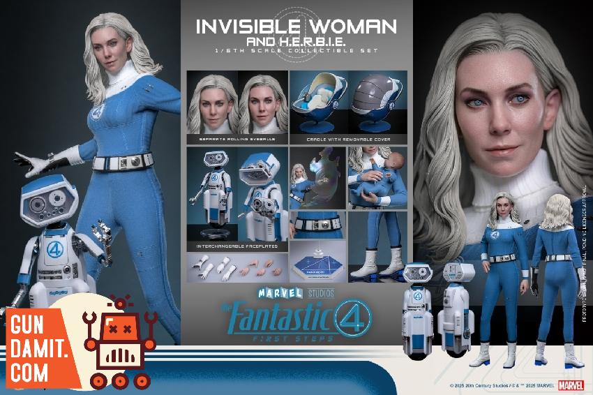 Hot Toys 1/6 MMS824 Fantastic Four First Steps Invisible Woman 9 Hot Toys 1/6 MMS824 Fantastic Four First Steps Invisible Woman view 9