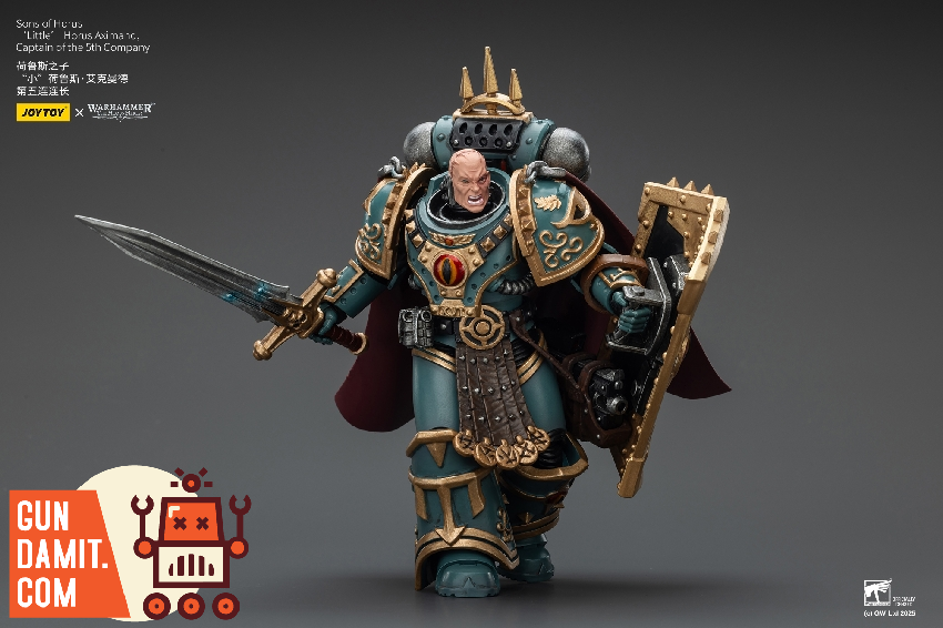 JoyToy JT01833 1/18 Warhammer 40K Sons of Horus Little Horus Aximand 21 JoyToy JT01833 1/18 Warhammer 40K Sons of Horus Little Horus Aximand view 21