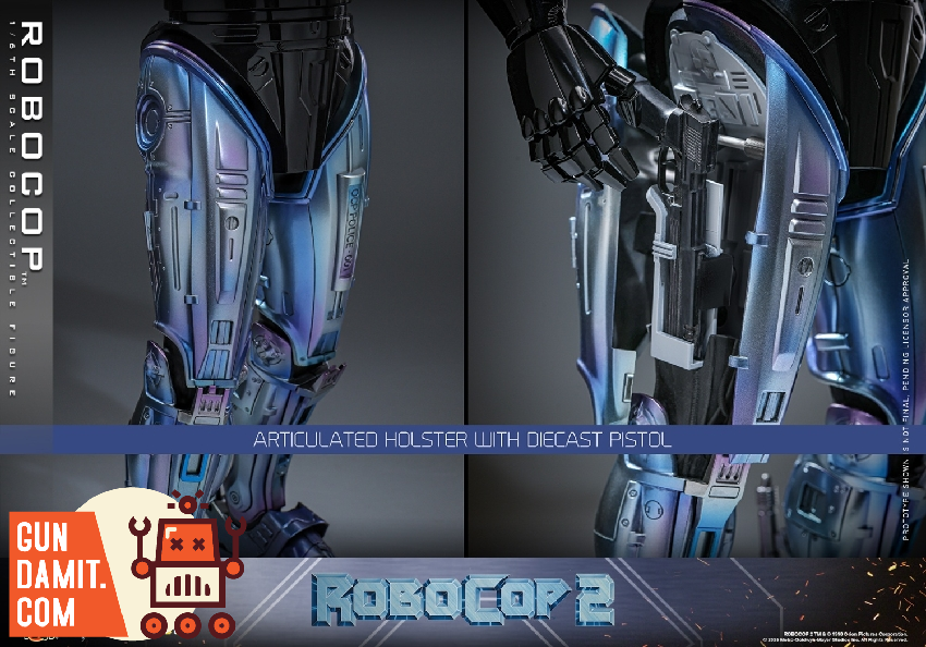 Hot Toys 1/6 MMS827D74B1 RoboCop 2 RoboCop 7 Hot Toys 1/6 MMS827D74B1 RoboCop 2 RoboCop view 7