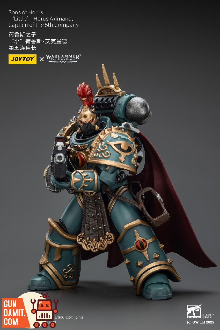 JoyToy JT01833 1/18 Warhammer 40K Sons of Horus Little Horus Aximand 23 JoyToy JT01833 1/18 Warhammer 40K Sons of Horus Little Horus Aximand view 23