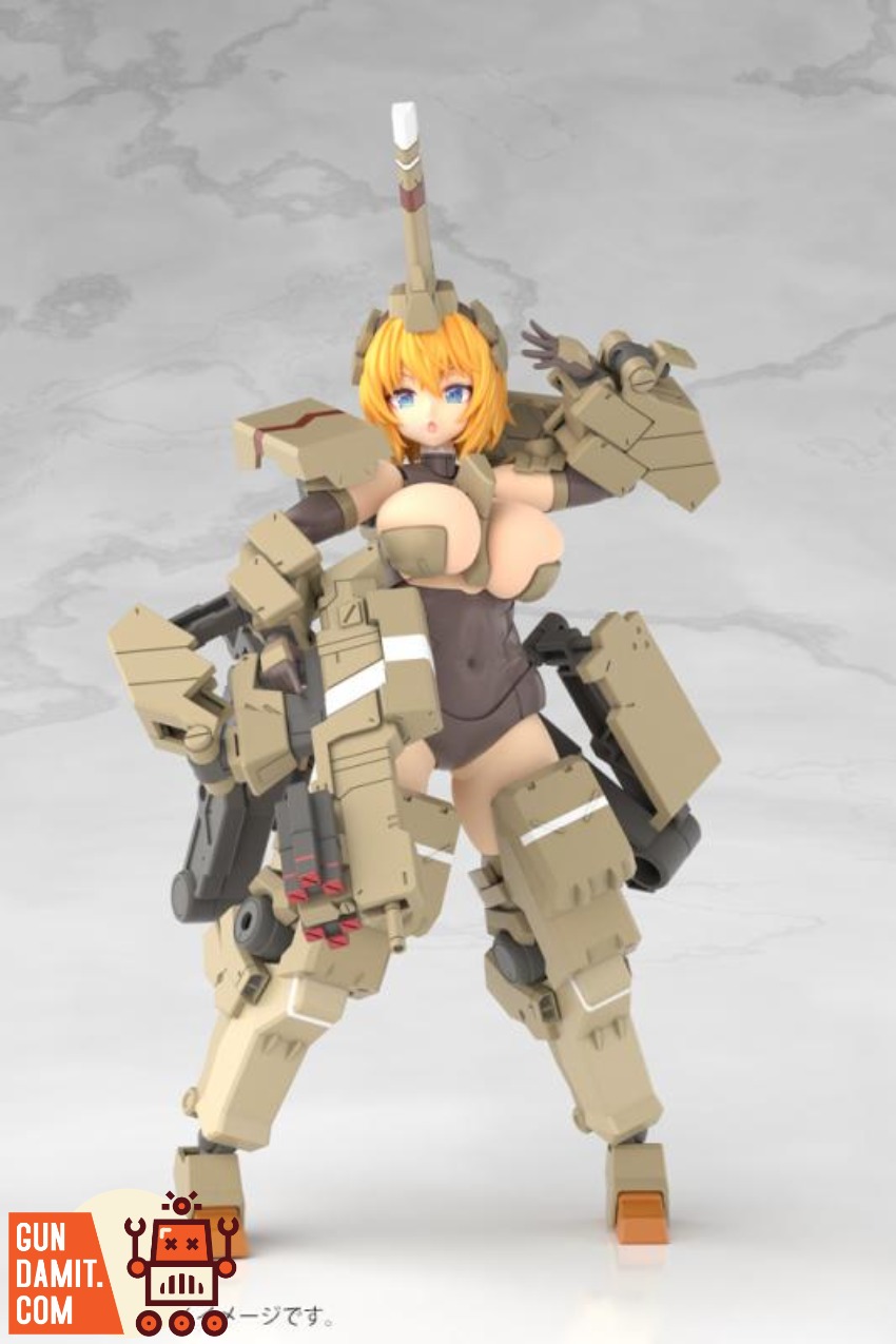 Kotobukiya FG124 Kagutsuchi-Ko 6 Kotobukiya FG124 FAG Mecha Girls Kagutsuchi-Ko model kit view 6