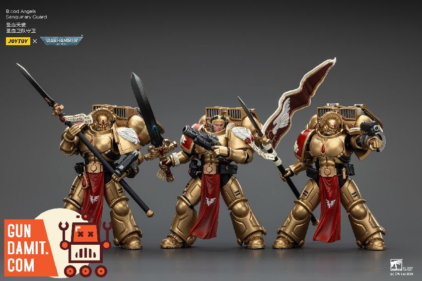 JoyToy JT01840 1/18 Warhammer 40K Blood Angels Sanguinary Guard 1 31 JoyToy JT01840 1/18 Warhammer 40K Blood Angels Sanguinary Guard 1 view 31