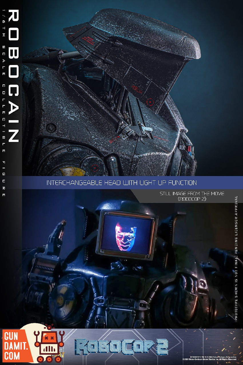 Hot Toys 1/6 MMS828D75B1 RoboCop 2 Robo Cain 17 Hot Toys 1/6 MMS828D75B1 RoboCop 2 Robo Cain view 17