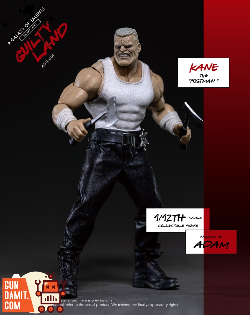 ADAM ADG-001 Guilty Land Kane the Postman 1/12 13 ADAM ADG-001 Guilty Land Kane the Postman 1/12 view 13